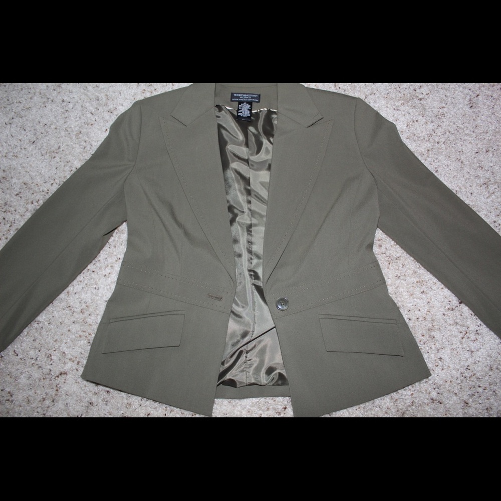 Army Green Blazer